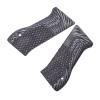 Guuun G10 Grips for Jericho 941 F9 Full Size OPS Eagle Wing Texture - Gray view 3