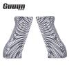 Guuun G10 Grips for Jericho 941 F9 Full Size OPS Starburst Texture - White view 2