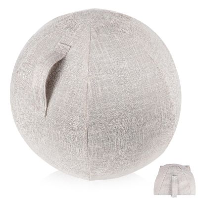 Veemoon 21.6 Inch Yoga Ball Covers Balance Ball Covers for Office Home Gym Use