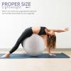 Veemoon 21.6 Inch Yoga Ball Covers Balance Ball Covers for Office Home Gym Use view 4