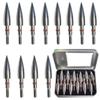 Field Points arrowheads 150 Grains Archery Field Points, 11/32 Stainless Steel Screw in Archery Field Tips and Broadheads A Grain 2.9x2.3x0.6 view 1