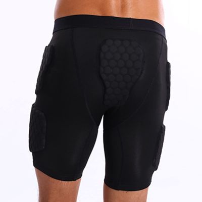 Q-FFL Hip Protection Pads, Protective Padded Shorts, Breathable Skating Impact Pad for Inline Skating, Skateboarding, M-XL Size (Size : Large)