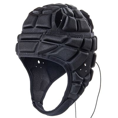 Rugby Helmet Headguards Soft Padded Headgear Hockey Helmet Soft Shell Head Protector Goalkeeper Adjustable Soccer Football Goalie Helmet Support for Youth Kids