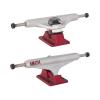 Independent Stage 11 Hollow Delfino Skateboard Trucks SIL/Red 139 view 3