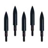 200 Grain Steel Screw-in Archery Arrow Field Points Field Tips - Practice Target & Hunting Arrows Heads for Recurve,5/16inch Easy Pull Various Outside Diameter(1 Dozen) 2.9*2.3*0.6 inch view 3