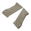Guuun G10 Grips for Jericho 941 F9 Full Size OPS Starburst Texture - OD Green view 3