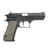 Guuun G10 Grips for Jericho 941 F9 Full Size OPS Starburst Texture - OD Green view 4