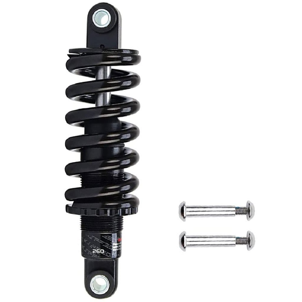 LYYCX Mountain Bike Rear Shock Absorber Strong Rebound Rear Suspension Spring 125mm(4.9")/150mm(5.9")/165mm(6.5")/190mm(7.5") (Color : 150mm, Size : 100lbs)