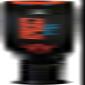 Dunlop Sports 2022 Speed Attack Padel Racket, Black/Red/Blue view 2