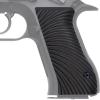 Guuun G10 Grips for Jericho 941 F9 Full Size OPS Starburst Texture - Black view 1