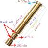 150 Grain Archery Arrow Copper & Aluminum Insert Screw Copper Brass Arrow Inserts Arrowheads Connector,for Diameter.244 Arrow Shaft Archery Accessories(12 PCS) view 2