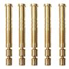 150 Grain Archery Arrow Copper & Aluminum Insert Screw Copper Brass Arrow Inserts Arrowheads Connector,for Diameter.244 Arrow Shaft Archery Accessories(12 PCS) view 3