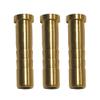50 Grain Archery Arrow Copper Insert Screw Copper Brass Arrow Inserts Arrowheads Connector,for Diameter.244 Arrow Shaft Archery Accessories(12 PCS) view 3