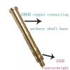 100 Grain Archery Arrow Copper Insert Screw Copper Brass Arrow Inserts Arrowheads Connector,for Diameter.244 Arrow Shaft Archery Accessories(12 PCS) view 2