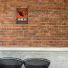 Rico Industries NCAA Oregon State Beavers Personalized/Custom Metal 8.5" x 11" Parking Sign - Home Dcor - Indoor/Outdoor view 2
