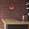 Rico Industries NCAA Oregon State Beavers Personalized/Custom Metal 8.5" x 11" Parking Sign - Home Dcor - Indoor/Outdoor view 4