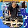 Long Beach SURF CO Surf Poncho | Wetsuit Changing Towel Hoodie with Pocket | Quick Dry Hooded Beach Towel view 4
