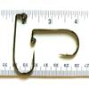1000 Gerry's Tackle 32833 2X Strength Black Nickel 90 Degree Round Bend Jig Hooks Size 4/0 - Bulk Hooks view 1