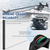 48 Inch Full-Length Zipper Rigging Sleeve for Trolling Motor Cable Organized, UV-Resistant, Weather-Resistant Wire Cord Protector Wrap Cover view 3