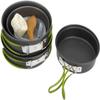 Sxdthy Camping Cookware Set,Multifunctional Portable Cooking Set Lightweight Pots Cookware Set,Camping Cookware Mess Kit view 4