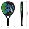 Dunlop Boost Attack Padel Racket, Green/Blue/Black view 2