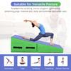 Blue Kids Gymnastics Mat Incline Mat - Foam Folding Tumbling Wedge Mats for Exercise, Yoga & Play view 2