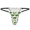 BAIKUTOUAN Broccoli Pattern G-String Thongs Women's T-Back Underwear Panty view 4