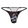 BAIKUTOUAN Baby Raccoon G-String Thongs Women's T-Back Underwear Panty view 3