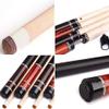 Pool Cue Billiard Cue 1/2 Link 58" 19oz Maple Pool Cue with 11.75mm Head and Storage Box, Handcrafted, Well Crafted Pool Cue for Kids and Adults WEWYQSJXBXF-220213 view 2