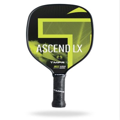 TMPR Sports Ascend LX - Pickleball Paddle, Green, Medium Weight (7.9-8.0 oz)