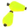01 02 015 Float Foam Tear Drop, High Density Fishing Float Foam for Fly Fishing(Fluorescent Yellow) view 3
