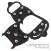 01 02 015 Snow Spikes Claw, Stretchable Outdoor Ice Crampons for Ice for Snowfield(M) view 3