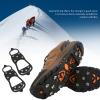 01 02 015 Snow Spikes Claw, Stretchable Outdoor Ice Crampons for Ice for Snowfield(M) view 4