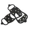01 02 015 Snow Spikes Claw, Stretchable Outdoor Ice Crampons for Ice for Snowfield(L) view 1