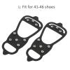 01 02 015 Snow Spikes Claw, Stretchable Outdoor Ice Crampons for Ice for Snowfield(L) view 3