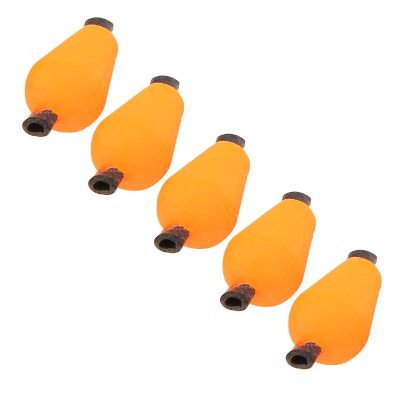 01 02 015 Float Foam Tear Drop, High Density Fishing Float Foam for Fly Fishing(Orange)