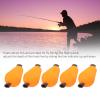 01 02 015 Float Foam Tear Drop, High Density Fishing Float Foam for Fly Fishing(Orange) view 4