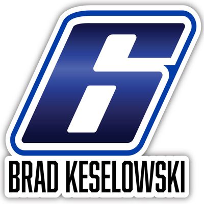 Nascar #6 Brad Keselowski 4-Inch Vinyl Decal Sticker
