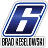 Nascar #6 Brad Keselowski 4-Inch Vinyl Decal Sticker view 1