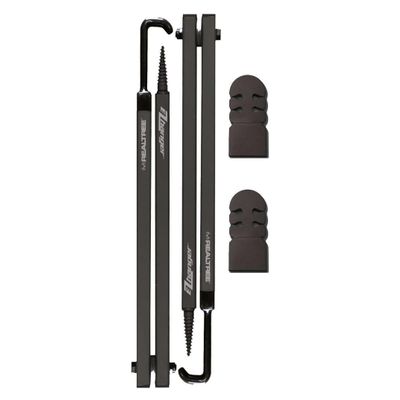 Realtree EZ Hanger  23" 2-Arm Bow Hanger with Arrow Holders  Tree Screw Mount for Treestand Hunting  Holds Bows & Arrows