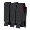 Hook and Loop Tactical Triple Multi-Purpose Modular Mag Pouch - Black view 1