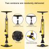 TOOLITIN Floor Bike Pump with Gauge,160 PSI High Pressure,Bicycle Pump Compatible with Presta and Schrader Valve,Bike Tire Pump for Road Bike,MTB,Hybrid,Balls view 2