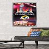 Trends International NFL Los Angeles Rams - Commemorative Super Bowl LVI Champions Team Logo Wall Poster, 34L x 22.4W, Silver Framed Version view 2