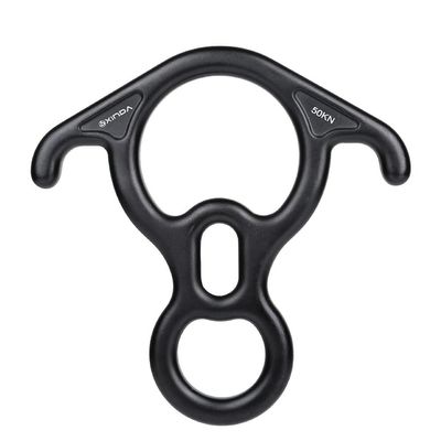 cdar Rappel Belay Figure 8 Bent Ear Rescue Terminal Black