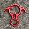 cdar Rappel Belay Figure 8 Bent Ear Rescue Terminal Black view 3