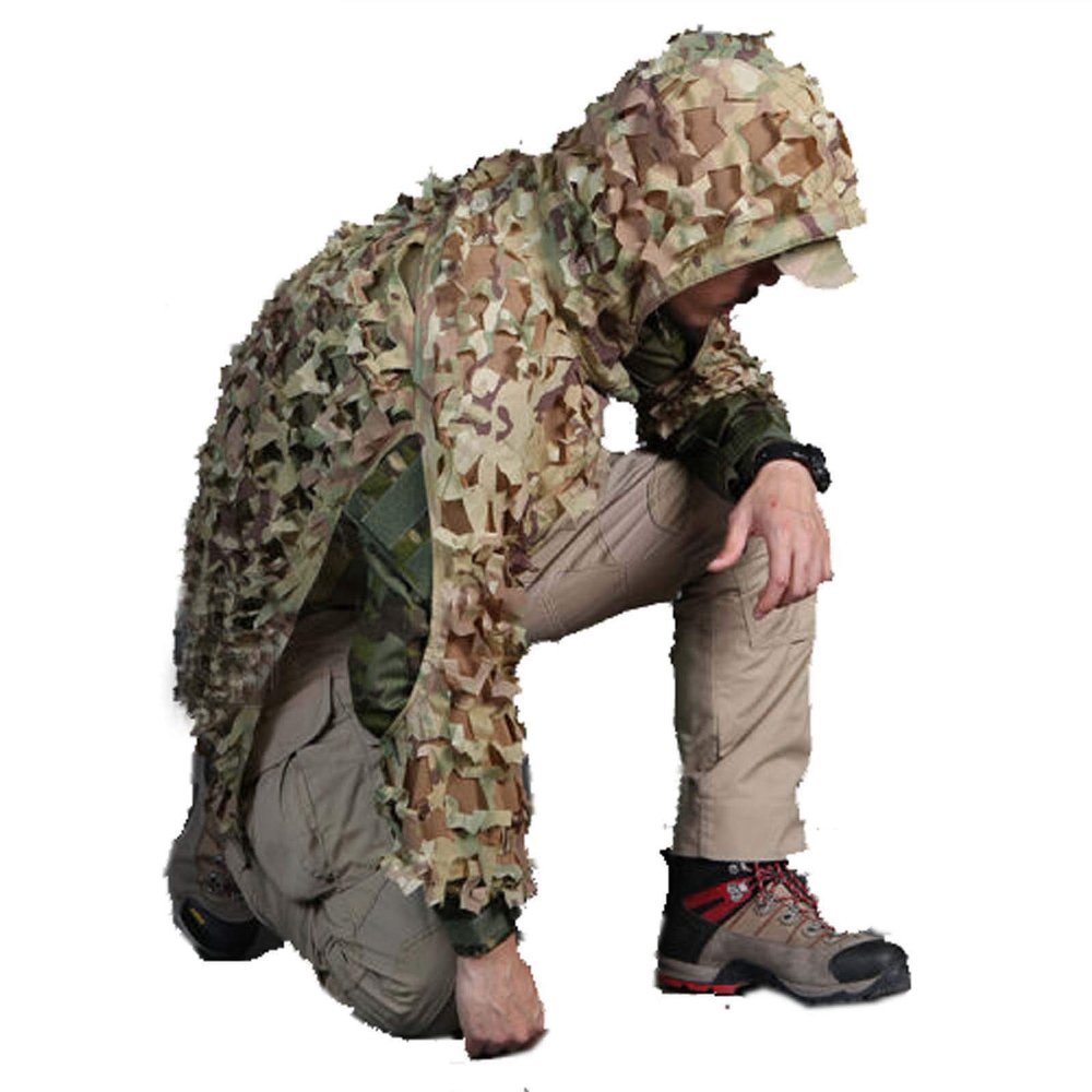 Elite Tribe Military Hunting Ghillie Assault Lightweight Tactical Ghillie MC