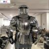 Nautical-Mart Knight Suit of Armor Medieval Reenactment Wearable Metallic One Size Halloween Costume view 2