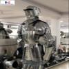 Nautical-Mart Knight Suit of Armor Medieval Reenactment Wearable Metallic One Size Halloween Costume view 3