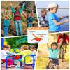 Kids Sun Shirt UPF50+ Rash Guard Quick Dry Long Sleeve Hoodie Shirts Swim Shirts Thumb Holes Fishing Workout Playing Camping view 2
