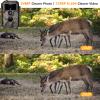 Folgtek WiFi Deer & Game Camera 32MP 1296P H.264 Video with App Bluetooth Control, No-Glowing Night Vision Motion Detection, IP66 Waterproof for Wildlife, Backyard Security view 2
